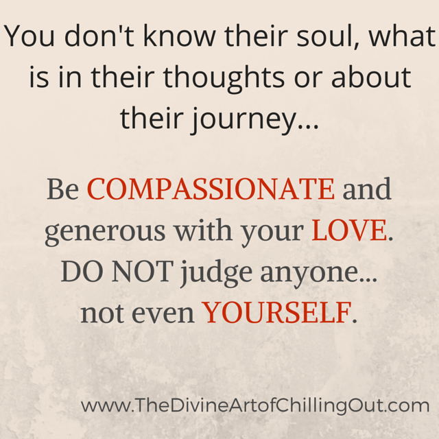 Be COMPASSIONATE
